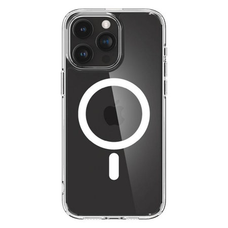 Spigen - Étui Ultra Hybrid avec MagSafe pour iPhone 15 Pro, blanc