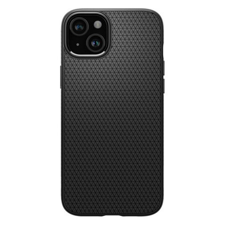 Spigen - Étui Liquid Air pour iPhone 15, Matte Black
