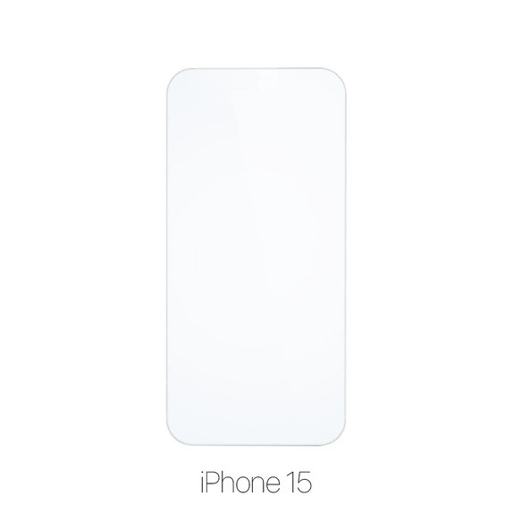 FixPremium Glass - Verre trempé pour iPhone 15