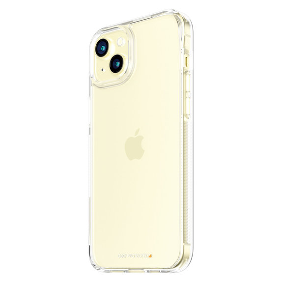 Étui HardCase D3O pour iPhone 15 Plus, Transparent, PanzerGlass