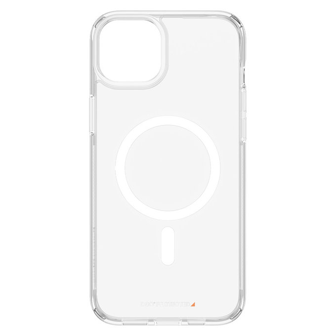 Étui HardCase D3O avec MagSAFE by PanzerGlass pour iPhone 15 Plus, Transparent, PanzerGlass