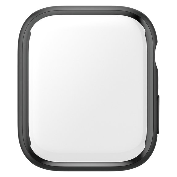 Verre trempé Full Body D3O pour Apple Watch 9/8/7 45 mm, Noir, PanzerGlass