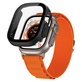 Verre trempé Full Body D3O pour Apple Watch Ultra/Ultra 2, Noir, PanzerGlass