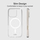 SBS - Étui Light Mag avec MagSafe pour iPhone 15 Pro, transparente