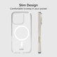 SBS - Étui Light Mag avec MagSafe pour iPhone 15 Pro Max, transparente