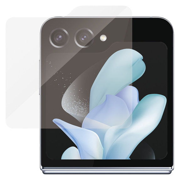 Verre trempé AB pour Samsung Galaxy Z Flip5 5G, Clair, PanzerGlass