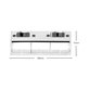 Ecovacs Deebot N-series, T-series, X1-series, Ozmo-series - Couvercle de brosse principale (Blanc)