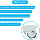 Roidmi EVE Plus - Roue avec moteur (droite) (Blanc)