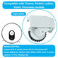 Roidmi EVE Plus - Roue avec moteur (gauche) (Blanc)