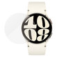 Verre trempé Flat Glass AB pour Samsung Galaxy Watch6 44 mm, Clair, PanzerGlass
