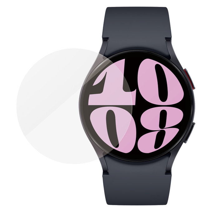 Verre trempé Flat Glass AB pour Samsung Galaxy Watch6 40 mm, Clair, PanzerGlass