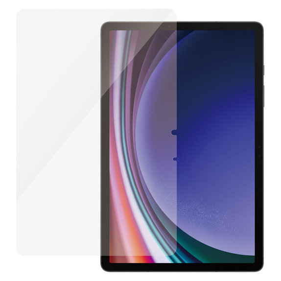 Verre trempé UWF AB pour Samsung Galaxy Tab S9/S9 FE, Clair, PanzerGlass