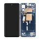 Motorola Edge 30 Fusion - Écran LCD + Ecran Tactile + Cadre (Neptune Blue) - 5D68C21190 Genuine Service Pack
