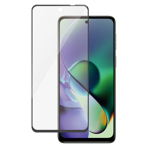 Verre trempé UWF pour Motorola Moto G14/G54 5G, Noir, PanzerGlass