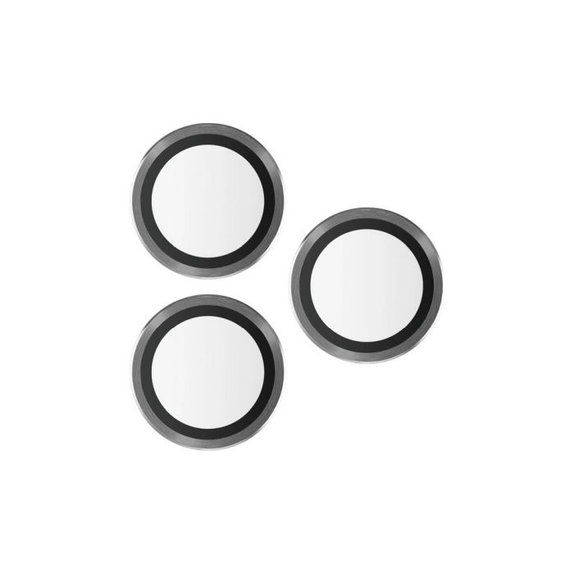PanzerGlass - Couvercle de Protection d'Objectif d'Appareil Hoops pour iPhone 13 Pro a 13 Pro Max, noir