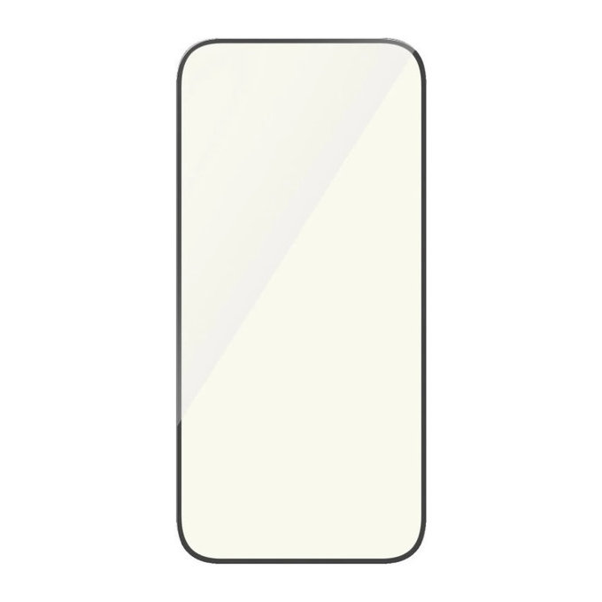 Verre trempé UWF Eyecare avec applicateur pour iPhone 15, Noir, PanzerGlass