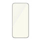 Verre trempé UWF Eyecare avec applicateur pour iPhone 15 Pro, Noir, PanzerGlass
