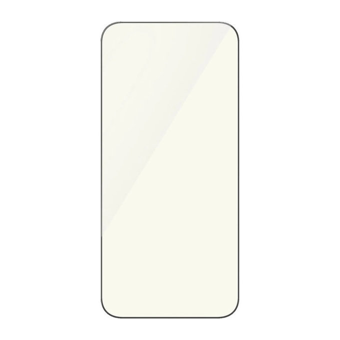 Verre trempé UWF Eyecare avec applicateur pour iPhone 15 Pro Max, Noir, PanzerGlass