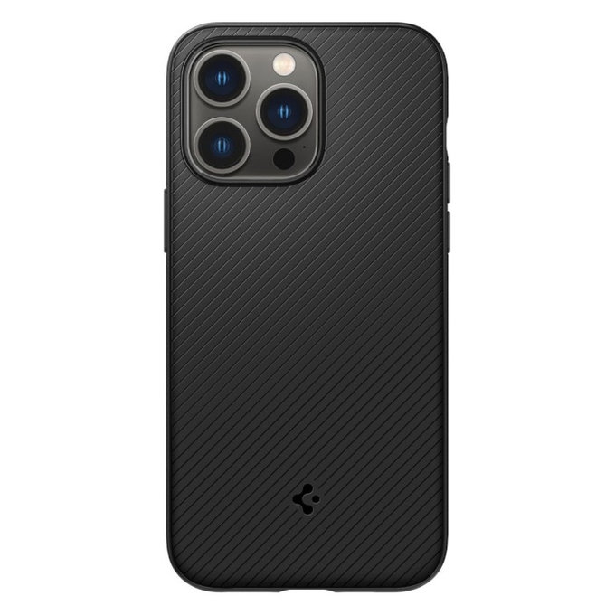 Spigen - Étui Mag Armor avec MagSafe pour iPhone 14 Pro Max, Matte Black