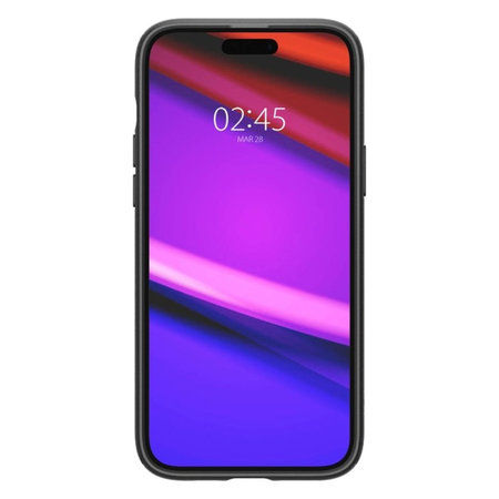 Spigen - Étui Mag Armor avec MagSafe pour iPhone 15, Matte Black