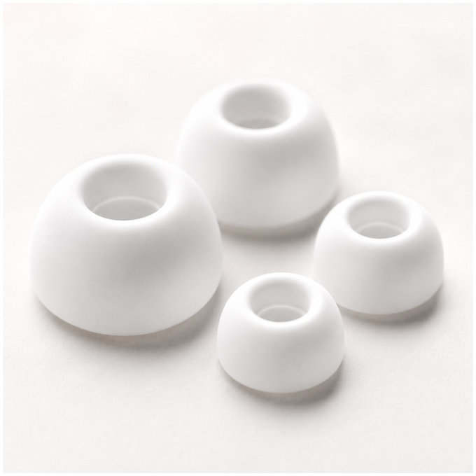 FixPremium - AirPods Pro Tips - Lot de 2 pièces (L, S), white