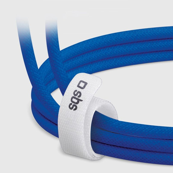 SBS - Câble USB-C/USB-C, 60W, PD, 1.5m, bleu