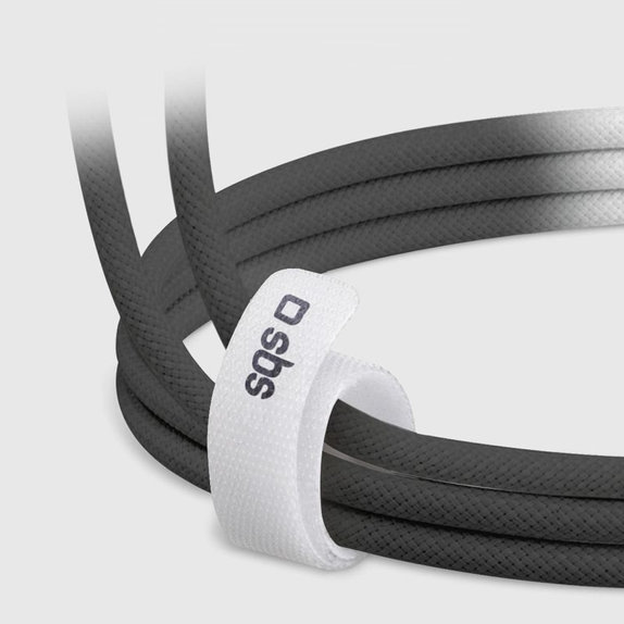 SBS - Câble USB-C/USB-C, 60W, PD, 1.5m, noir