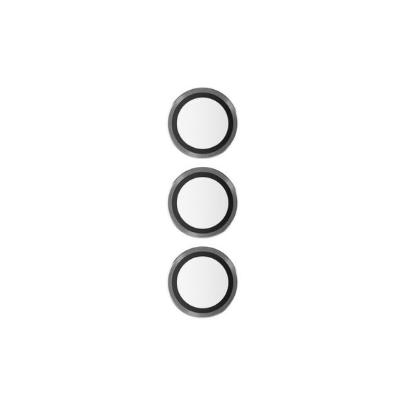 PanzerGlass - Couvercle de Protection d'Objectif d'Appareil Hoops pour Samsung Galaxy S23 FE, noir