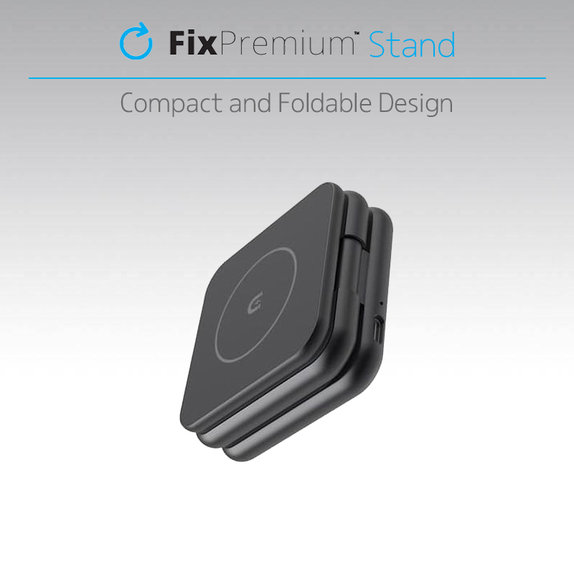 FixPremium - Support pliant avec MagSafe, noir