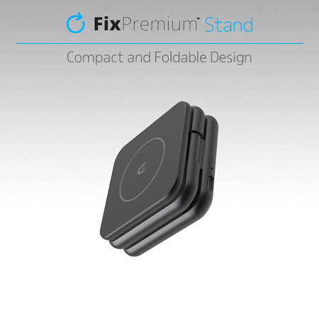 FixPremium - Support pliant avec MagSafe, noir