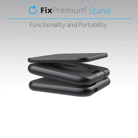 FixPremium - Support pliant avec MagSafe, noir