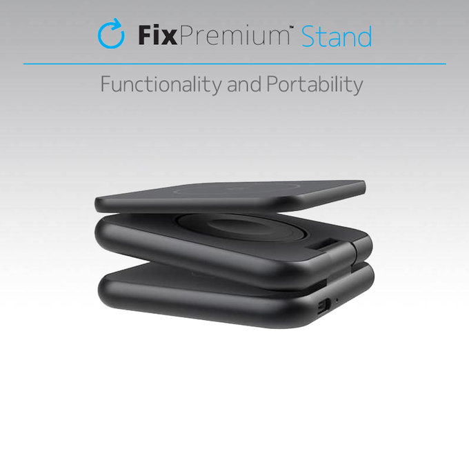 FixPremium - Support pliant avec MagSafe, noir