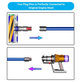 Dyson V12 - Tube d'aspiration (Bleu)