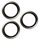 Protection d'objectif de caméra Hoops pour iPhone 15 Pro/15 Pro Max, Natural Titanium, PanzerGlass
