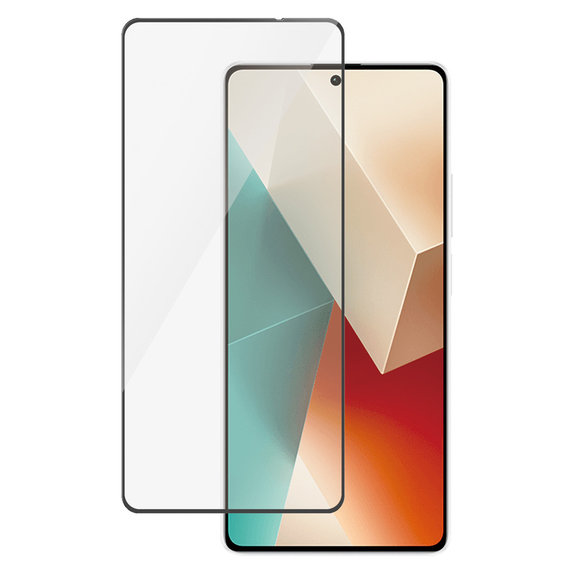 Verre trempé UWF pour Xiaomi Redmi Note 13, Noir, PanzerGlass