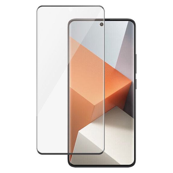 Verre trempé UWF pour Xiaomi Redmi Note 13 Pro+, Noir, PanzerGlass
