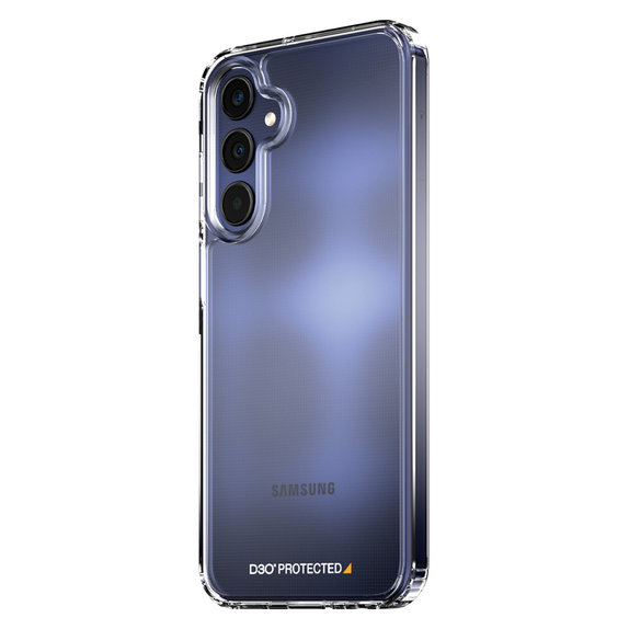 Étui HardCase D3O pour Samsung Galaxy A25 5G, Transparent, PanzerGlass