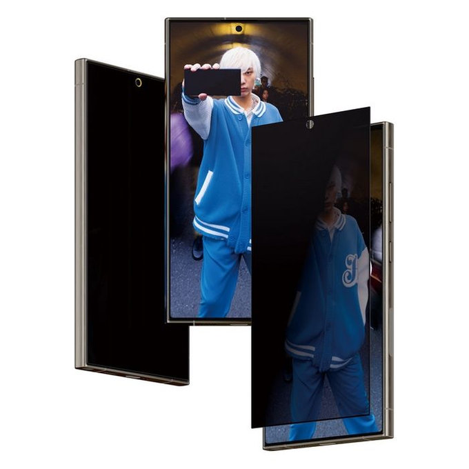 PanzerGlass - Verre Trempé Re:Fresh UWF Privacy avec l'applicateur pour Samsung Galaxy S24 Ultra, noir