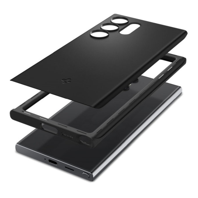Spigen - Étui Thin Fit pour Samsung Galaxy S24 Ultra, noir