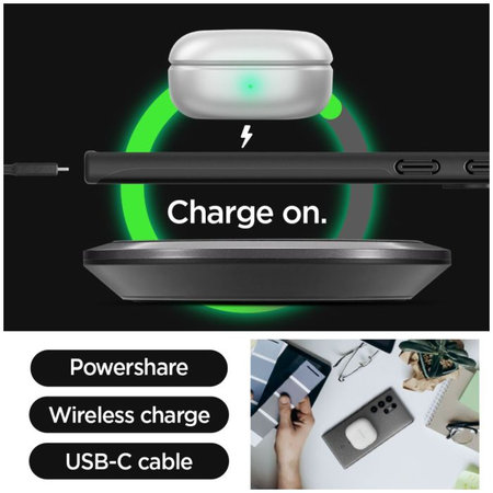 Spigen - Étui Thin Fit pour Samsung Galaxy S24 Ultra, noir