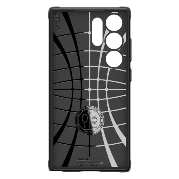 Spigen - Étui Rugged Armor pour Samsung Galaxy S24 Ultra, Matte Black