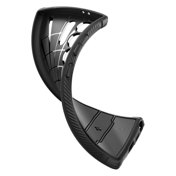 Spigen - Étui Rugged Armor pour Samsung Galaxy S24 Ultra, Matte Black