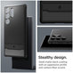 Spigen - Étui Rugged Armor pour Samsung Galaxy S24 Ultra, Matte Black