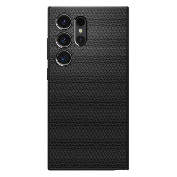 Spigen - Étui Liquid Air pour Samsung Galaxy S24 Ultra, Matte Black