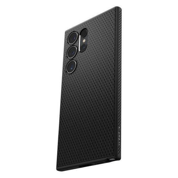 Spigen - Étui Liquid Air pour Samsung Galaxy S24 Ultra, Matte Black