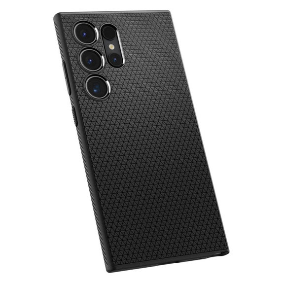 Spigen - Étui Liquid Air pour Samsung Galaxy S24 Ultra, Matte Black
