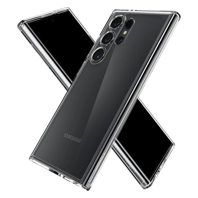 Spigen - Étui Ultra Hybrid pour Samsung Galaxy S24 Ultra, transparent