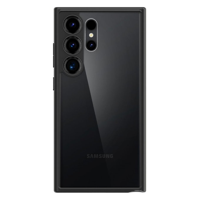 Spigen - Étui Ultra Hybrid pour Samsung Galaxy S24 Ultra, Matte Black