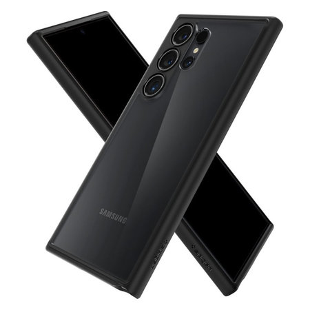 Spigen - Étui Ultra Hybrid pour Samsung Galaxy S24 Ultra, Matte Black