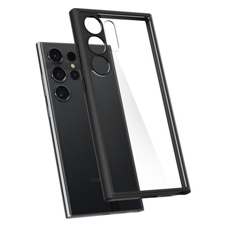Spigen - Étui Ultra Hybrid pour Samsung Galaxy S24 Ultra, Matte Black